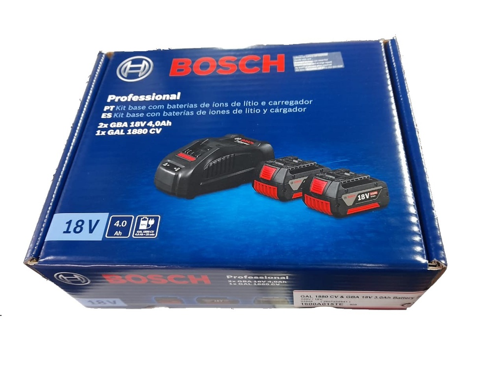 Kit de 2 Baterias Bosch 18V 4 AH Freedom Concept Starter