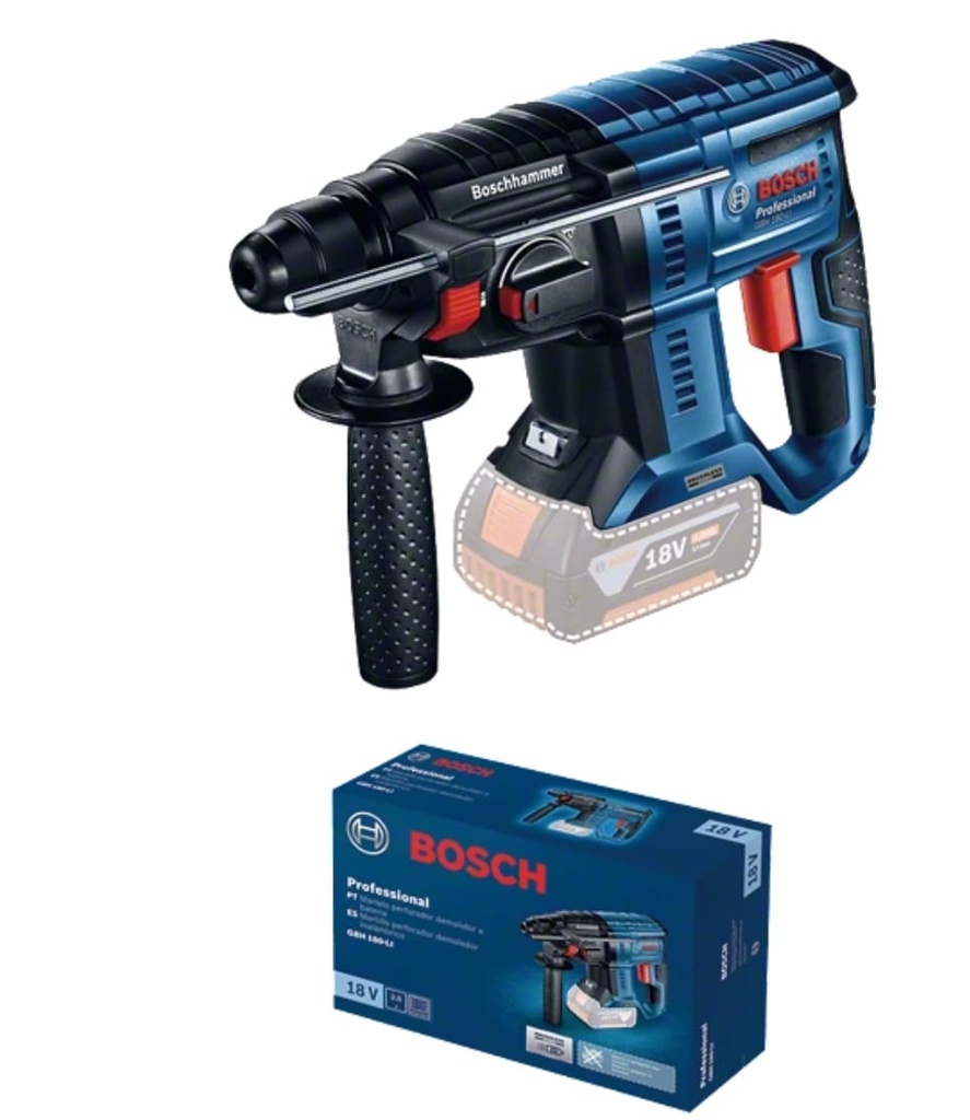 Rotomartillo Bosch GBH 180-LI Freedom Concept 18V