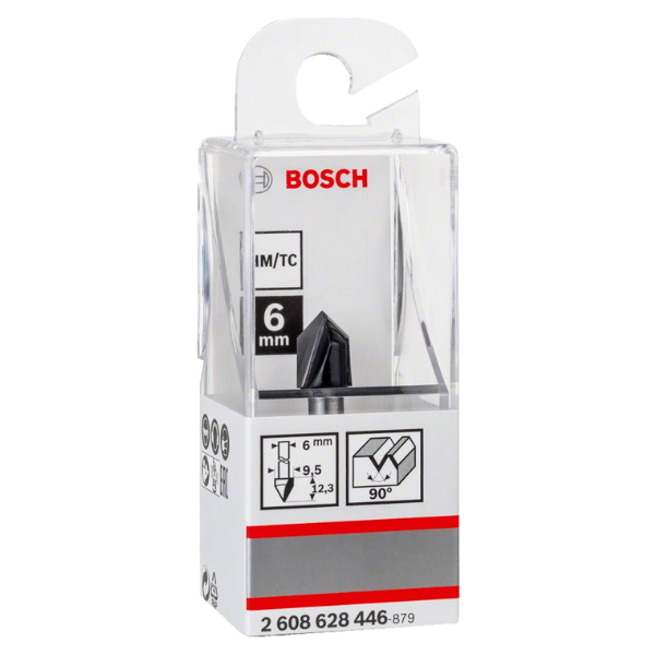 Fresa Bosch  Rotular y Ranurar en V 1/2&quot;