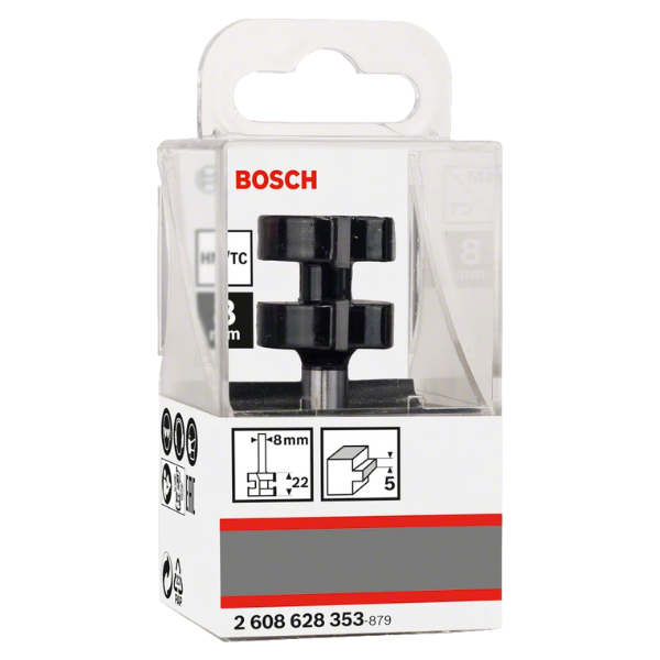 Fresa Bosch  muelle 32mm,dos filos metal duro