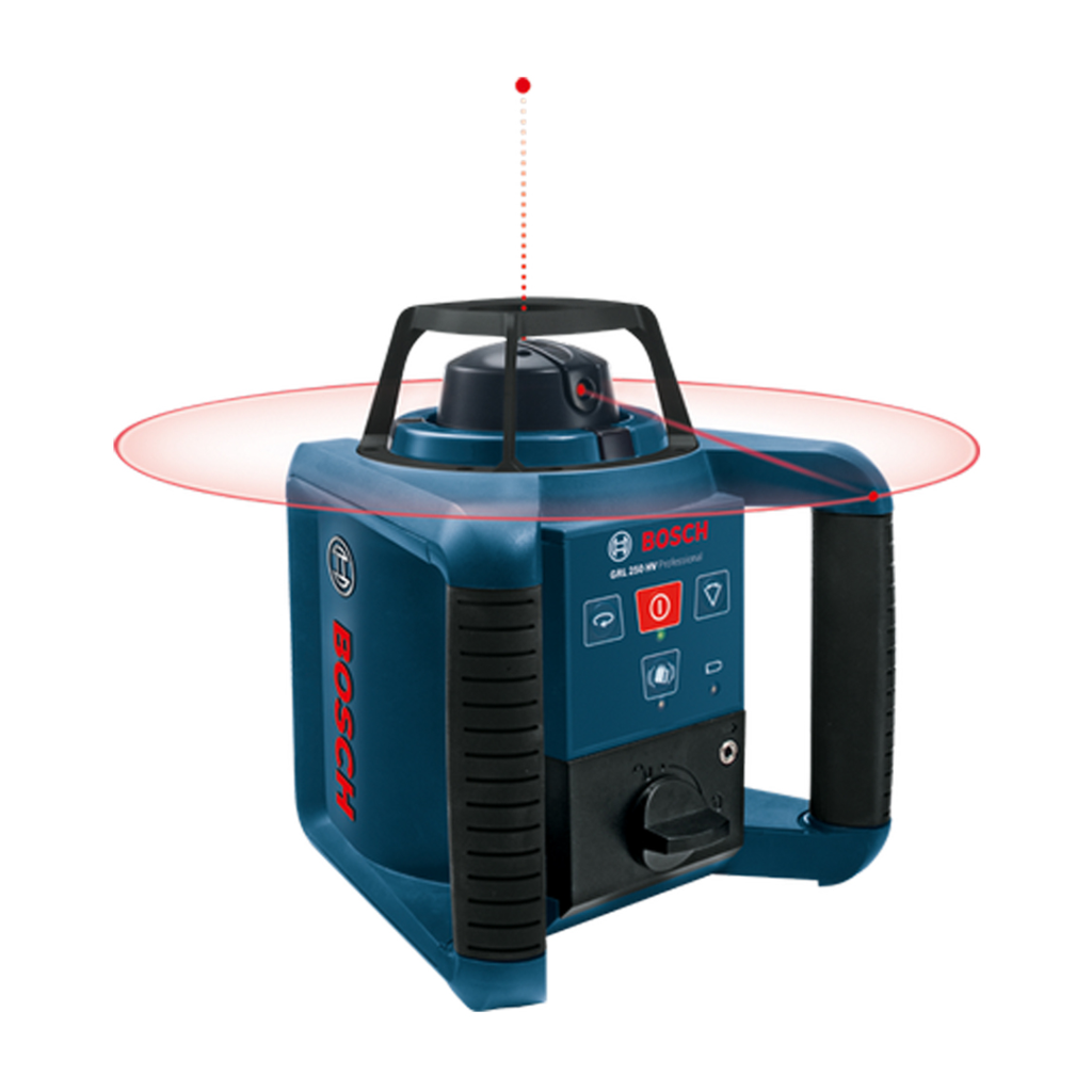 Nivel Laser Rotativo Bosch GRL 250 HV 250mts