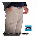 Talle 44 Pantalon Cargo Ombu Beige