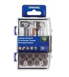 [26150727AB] Kit de Lijado Dremel x 31 unid.