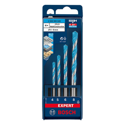 [2608900649] Juego Mechas Bosch Multiconstruction 4-5-6-8mm ex 2607018285