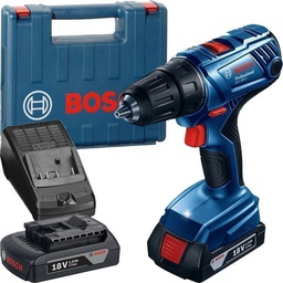 [06019F81H0] Taladro Atornillador Bosch GSR 180-LI 18V 1.5AH 13mm con 2 Baterias y Cargador