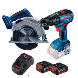 [0601FREED2] Combo Bosch Freedom Taladro + Circular + Kit de Baterias 18V