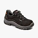 [CROSS 38] Talle 38 Zapatilla Funcional Cross Negro Gamuza Hidrofugada Puntera Acero 