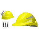 [902605-LIB] Casco Libus Millenium Class Sin ventilacion Amarillo C/ Reflectivos    @